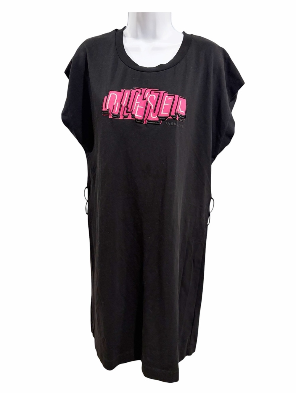Diesel Logo T-Shirt Dress size Medium